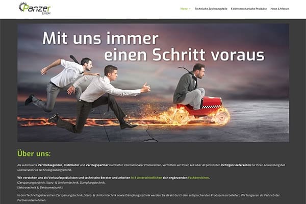 Website Panzer GmbH