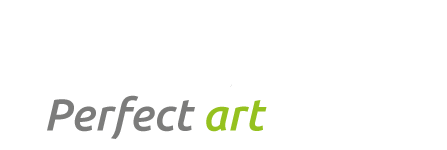 Logo Heiko Höfner Perfect art weiss
